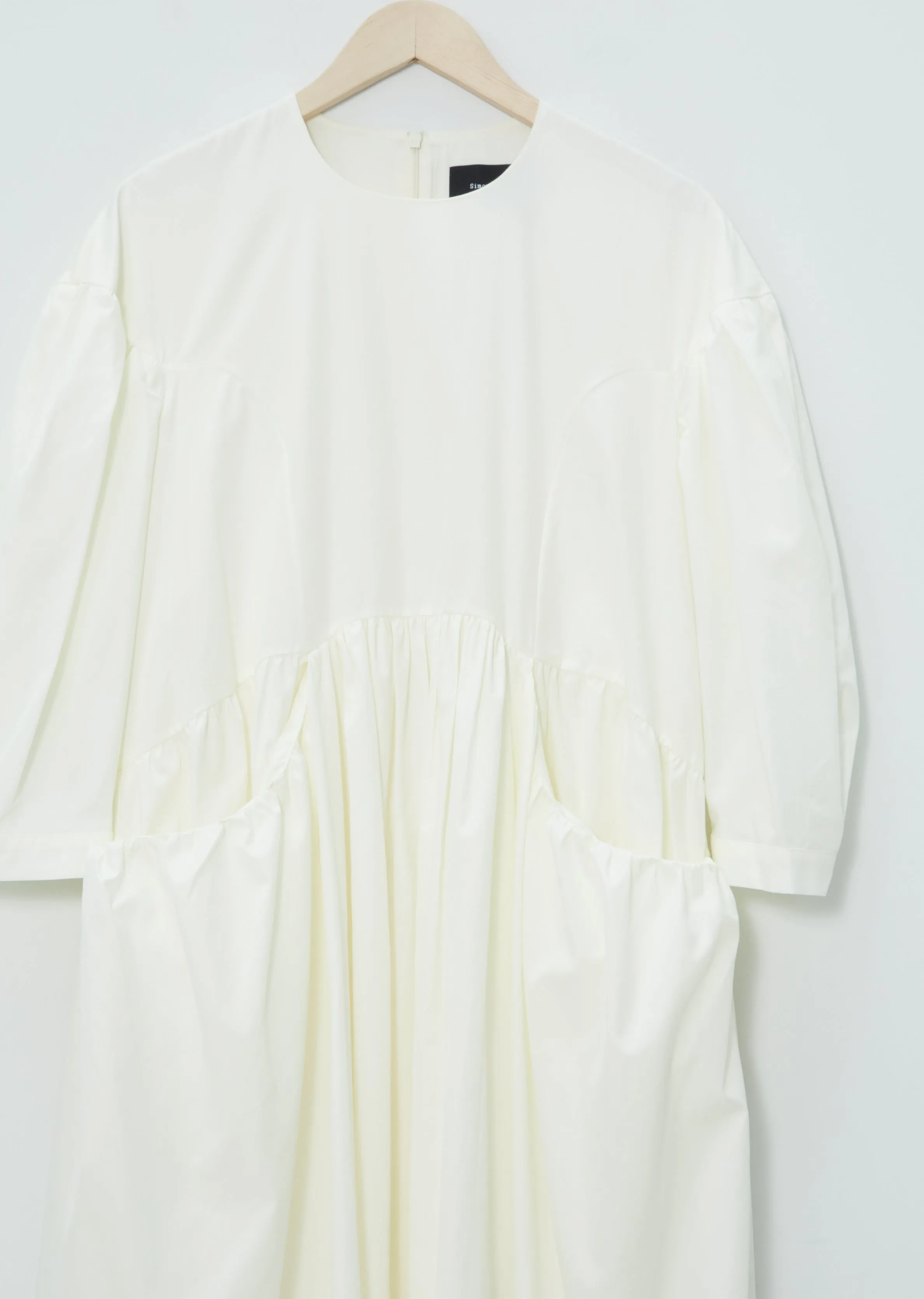 Drop Pocket Smock Dress