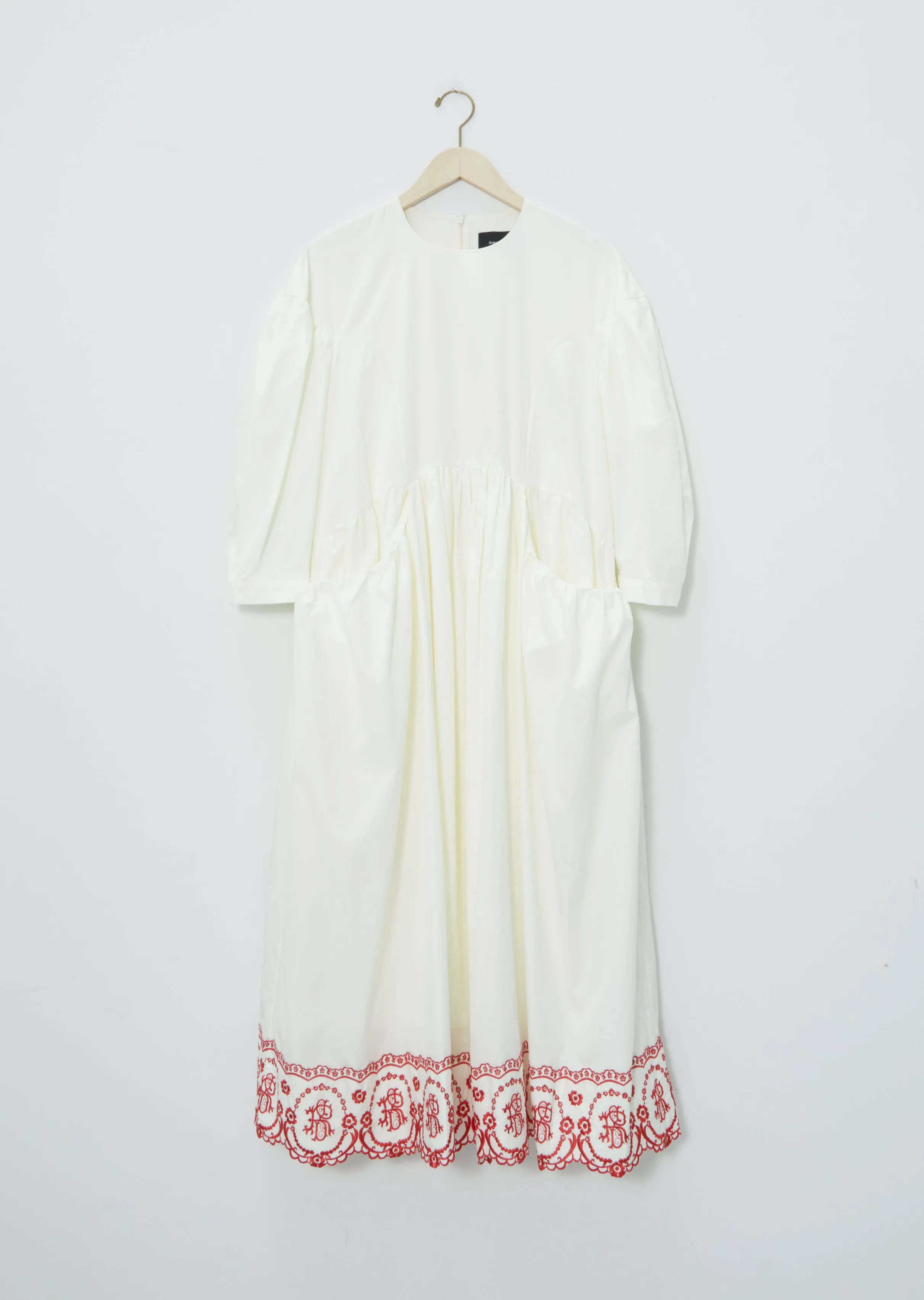 Drop Pocket Smock Dress