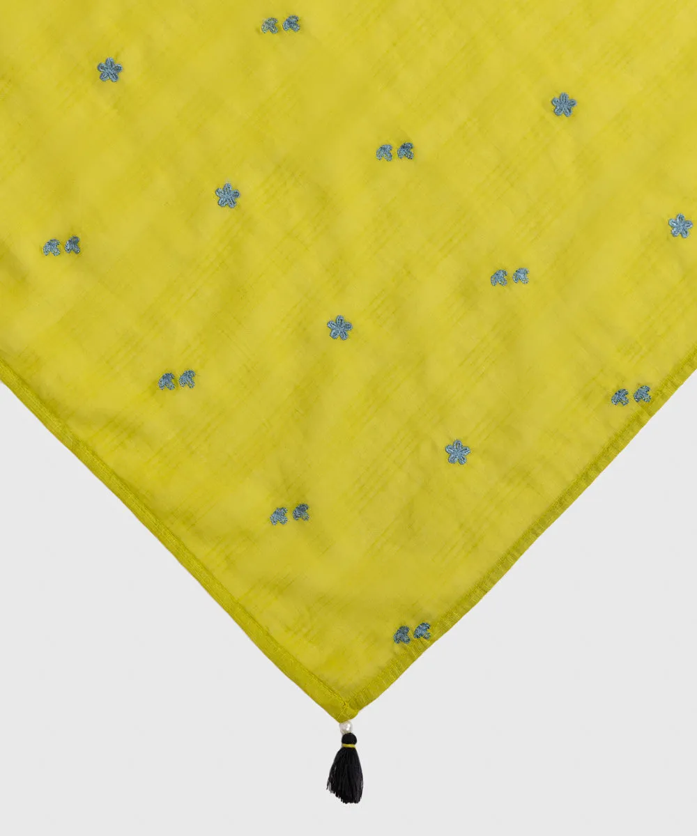 Embroidered Voile Dupatta