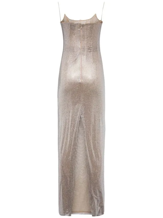 Giuseppe Di Morabito   Embellished strapless long dress 