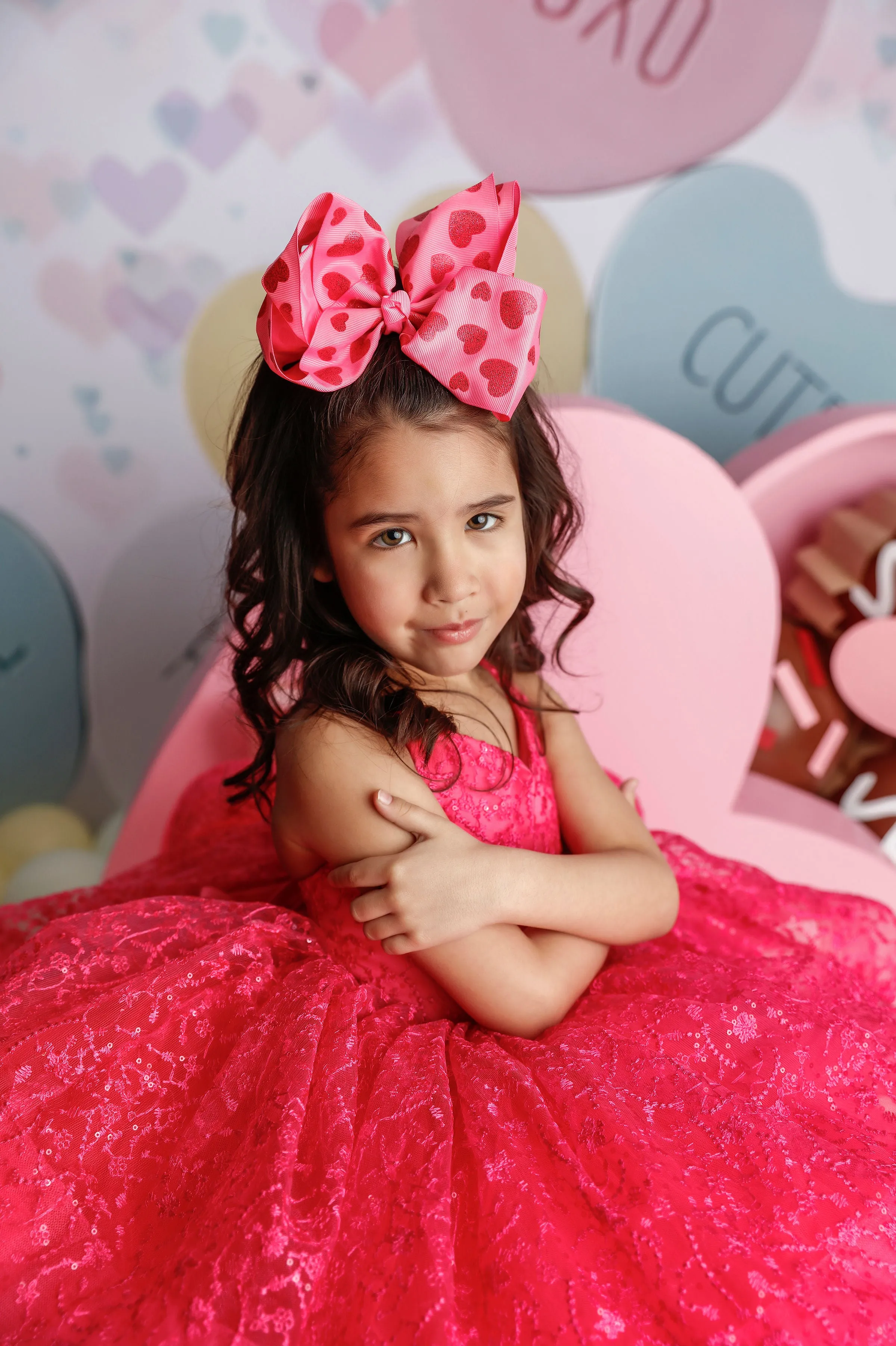 "Whit" Petal Length Dress Pink - detachable sleeves (4 Year - Petite 5 Year- up to possible 6.)