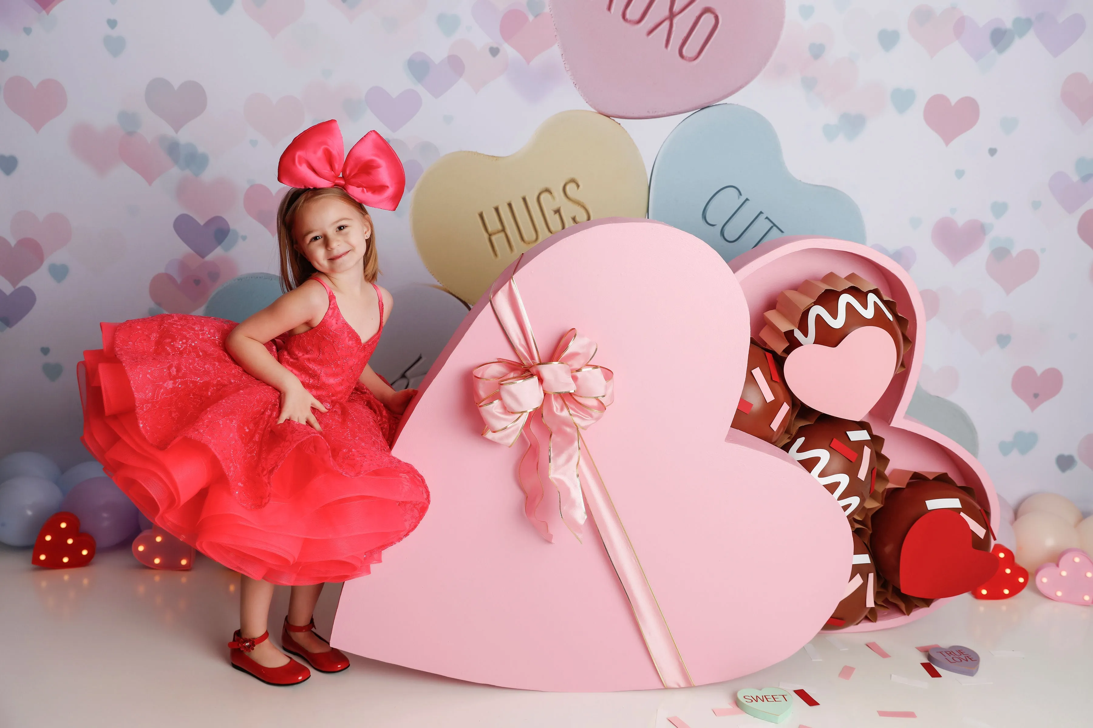 "Whit" Petal Length Dress Pink - detachable sleeves (4 Year - Petite 5 Year- up to possible 6.)