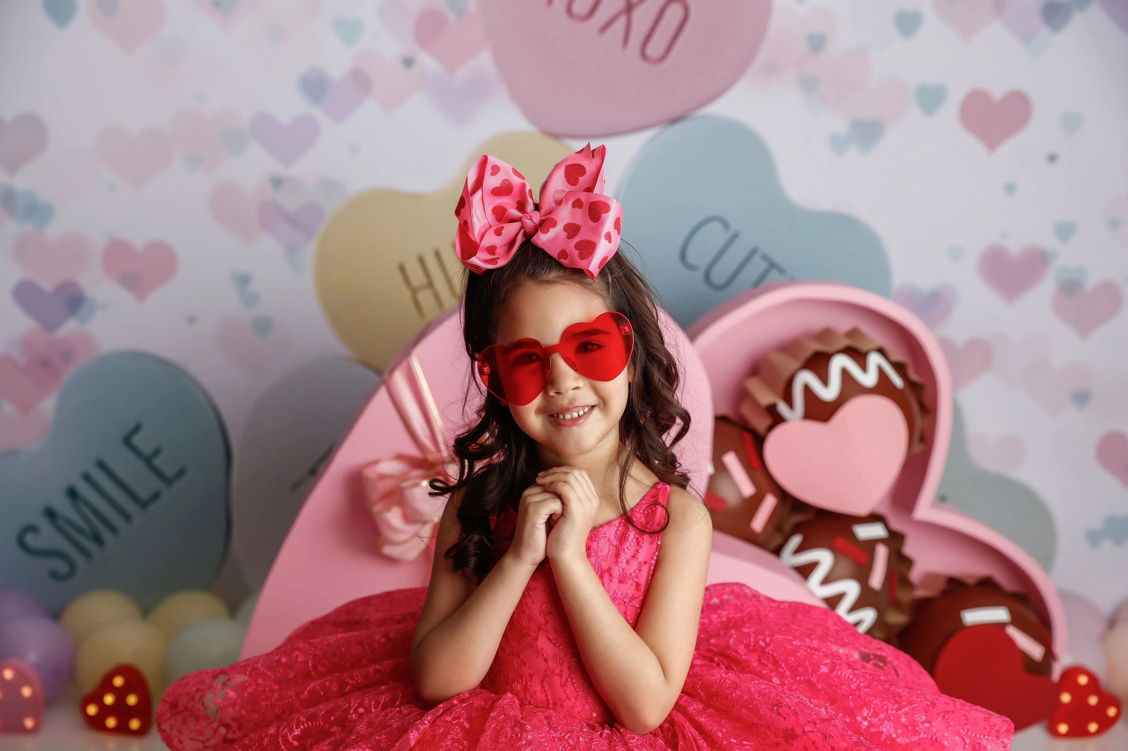 "Whit" Petal Length Dress Pink - detachable sleeves (4 Year - Petite 5 Year- up to possible 6.)