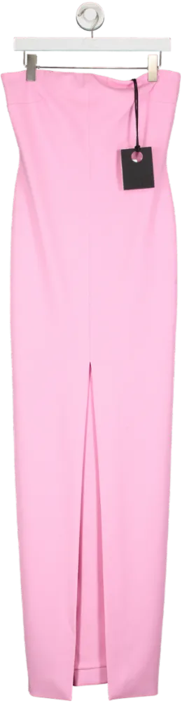 Solace London Pink Bysha Maxi Dress BNWT UK 12